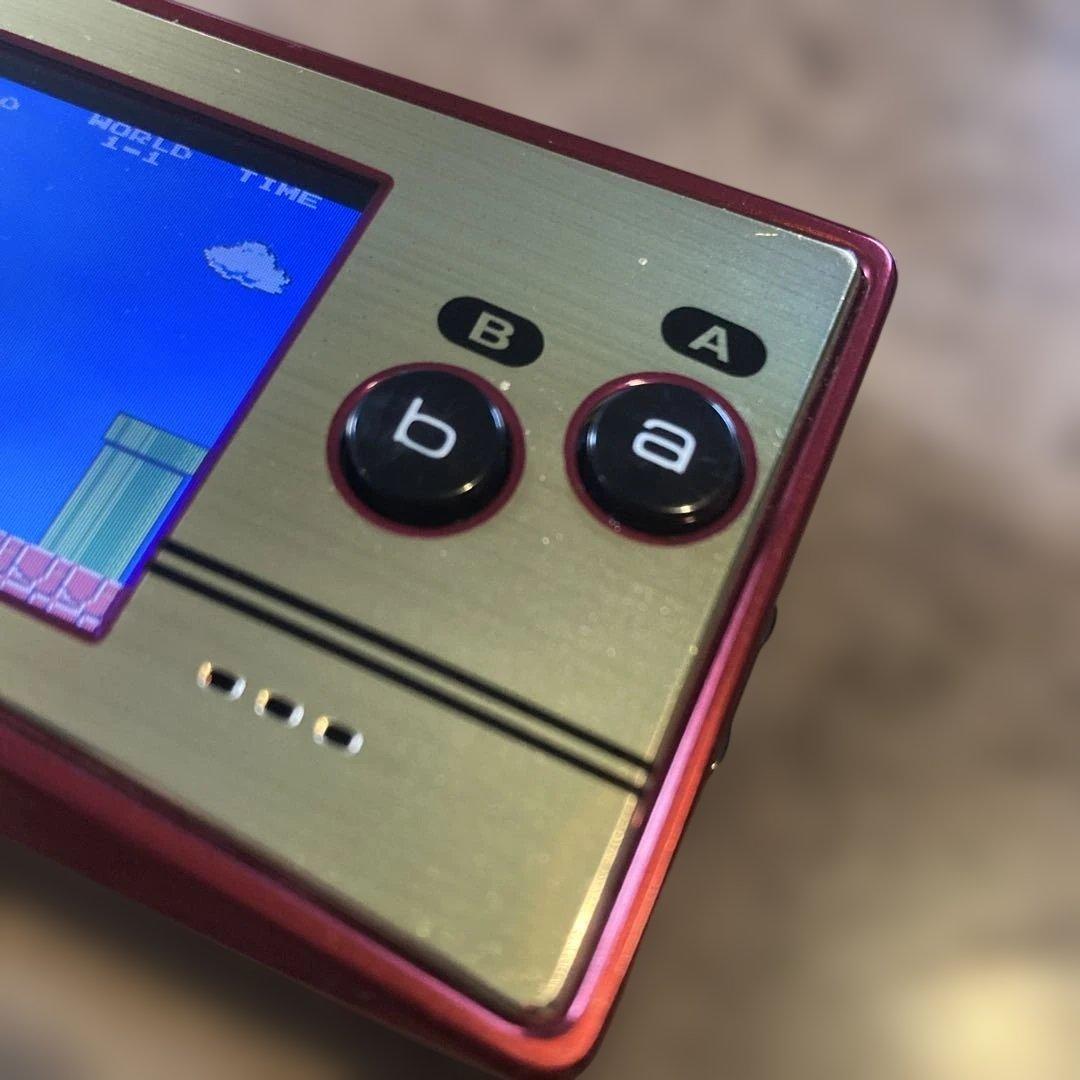 GAMEBOYmicroゲームボーイミクロ ファミコンカラー20周年記念モデル