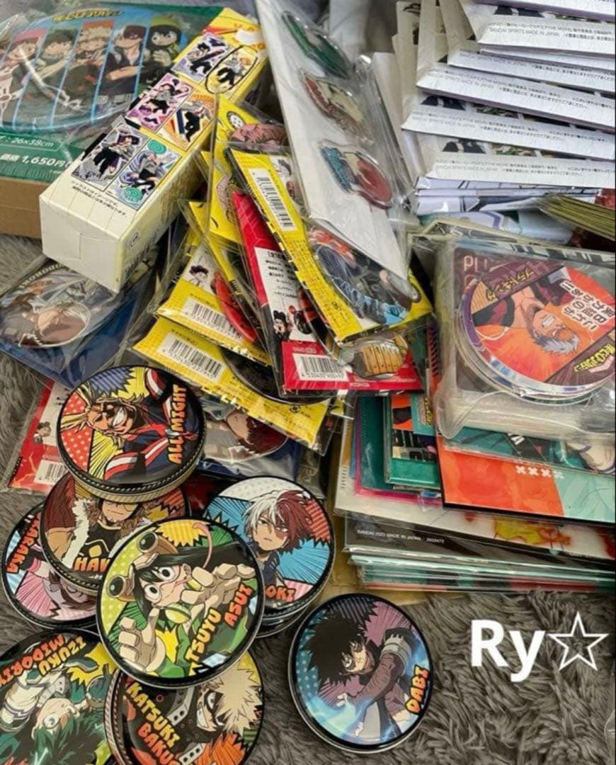僕のヒーローアカデミア ヒロアカ グッズ 大量まとめ売り 500点以上 即