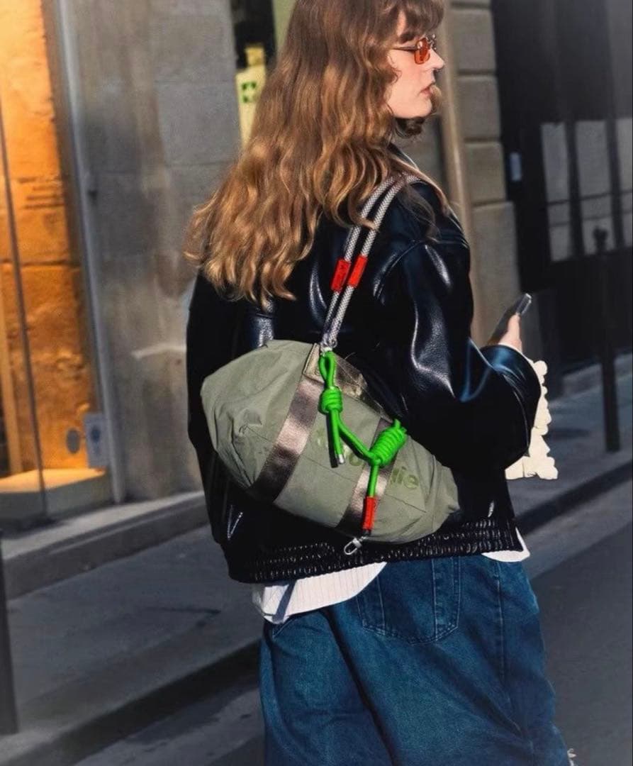 topologie Duffle Small オリーブグリーン ストラップ付き - メルカリ