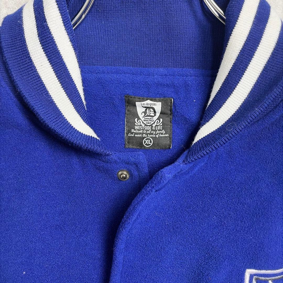 Los Angeles west side 4 life スタジャン 総刺繍 - メルカリ