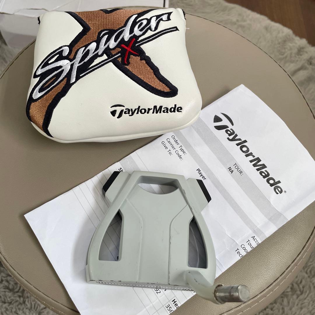 スパイダー TOUR パター カバー付き □ テーラーメイド パター