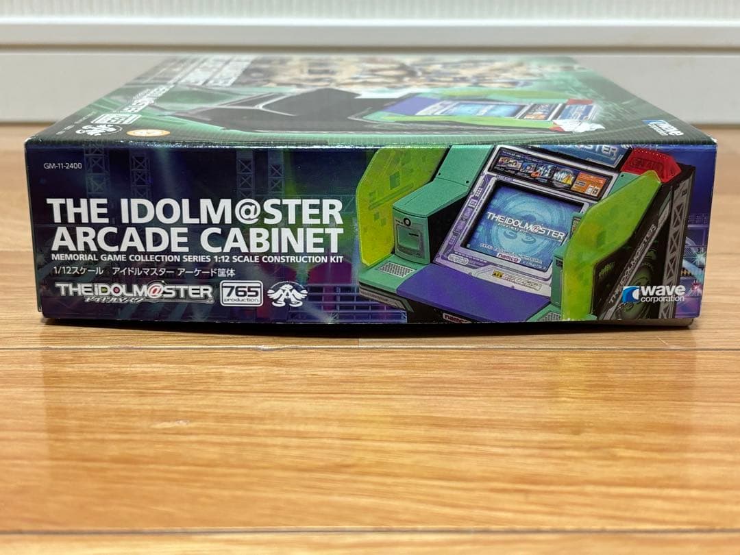 WAVE 1/12 アイドルマスター アーケード筐体 絶版 プラモデル 未組立