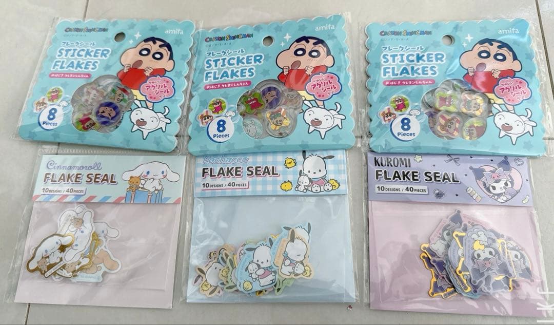 キャラクターシールセット サンリオ ドラえもん たまごっち らぶぶ