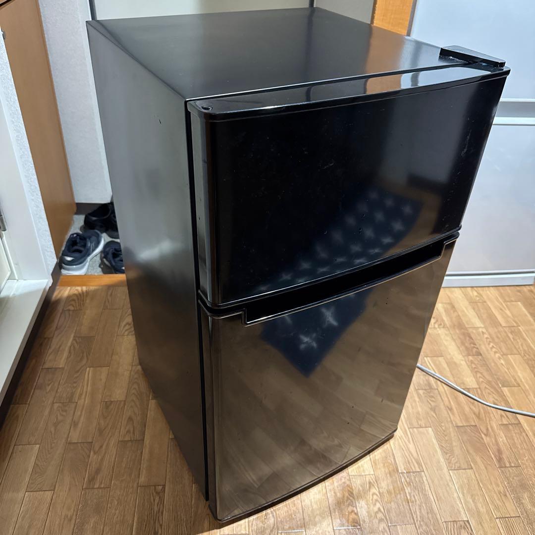 ハイアール冷蔵庫 BR-B5A ブラック 85L 2024年製 冷蔵庫 ブラック BR-85A-K [幅47.4cm /85L /2ドア /右開きタイプ /2024