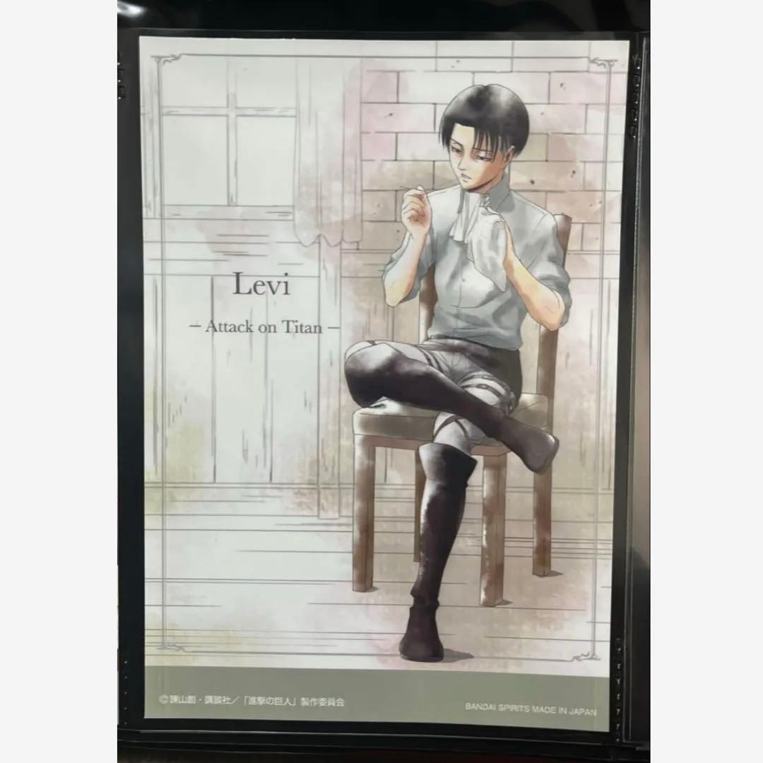 進撃の巨人 リヴァイ ブロマイド 完売品 - メルカリ