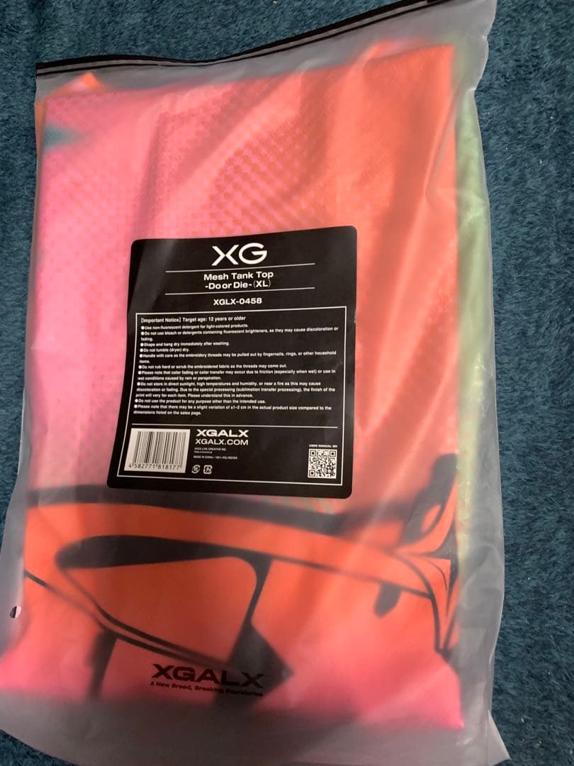 XG Mesh Tank Top -Do or Die XLサイズ