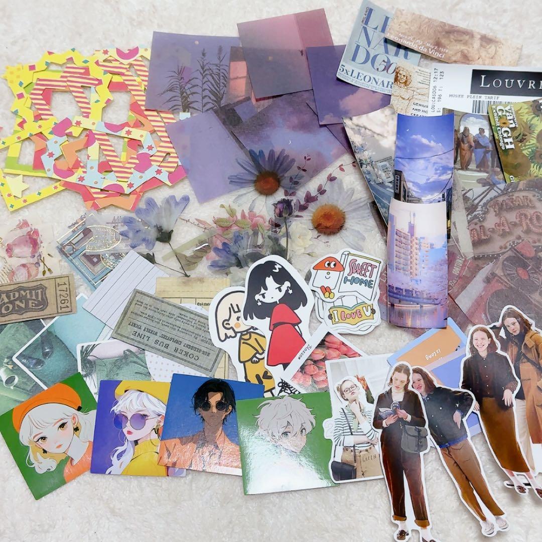 コラージュ素材 ステッカー/シール まとめ売り - メルカリ