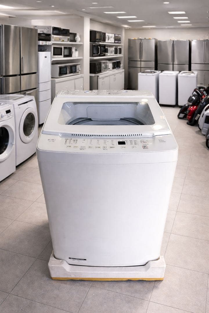 RoRo 縦型洗濯機 2023年製 9kg※一週間保証あり 3年保証つき】ヤマダオリジナル ドラム式洗濯乾燥機 洗濯9.0kg 乾燥4.5