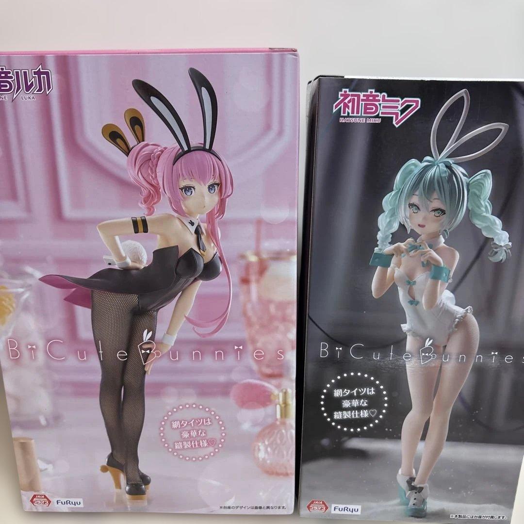 初音ミク BiCute Bunnies Figure 巡音ルカ ミク フィギュア - メルカリ