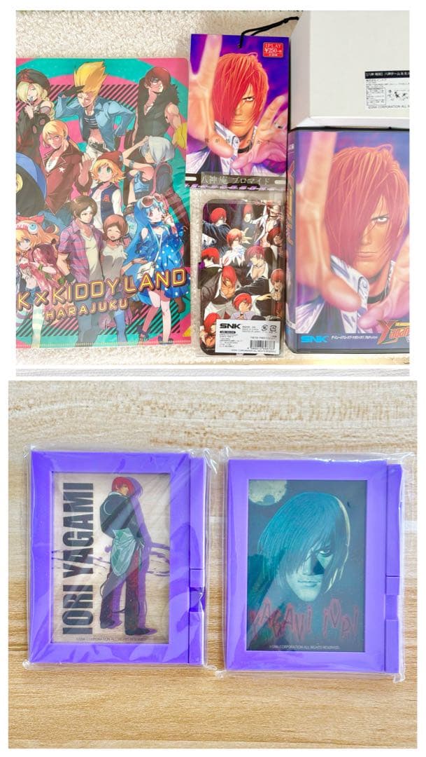 【未開封】KOF 八神庵展グッズ　コラボクリアファイル KOF 98 SNK オフィシャルストア 特典 クリアファイル 八神庵 - メルカリ