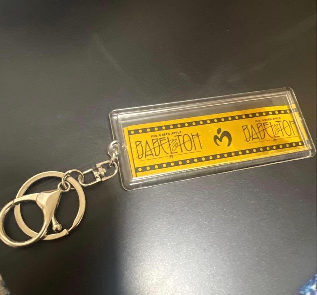 匿名発送 ミセス バベルの塔 銀テープ キーホルダー 金テ 金テープ
