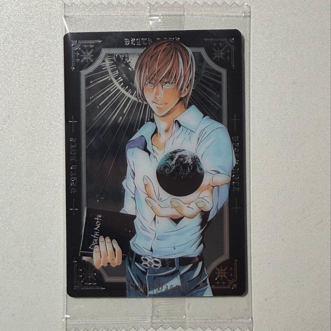 DEATHNOTE ウエハース 夜神月 スペシャルレア カード - メルカリ