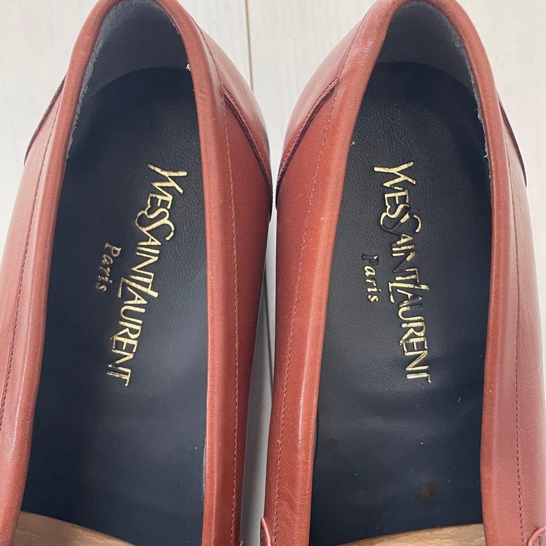 イヴ・サンローラン（Yves Saint Laurent）キルトローファー - メルカリ