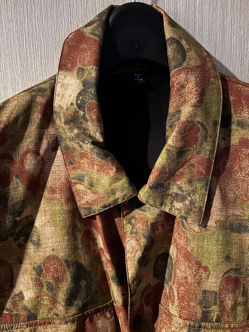 MCQ ALEXANDER MCQUEENカモ柄 ミリタリージャケット L - メルカリ