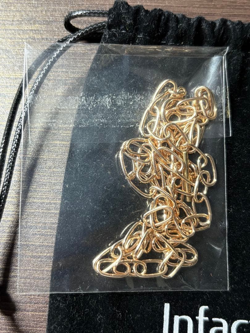 藤原樹 infaction ネックレス ピンクゴールド シルバー925 - メルカリ