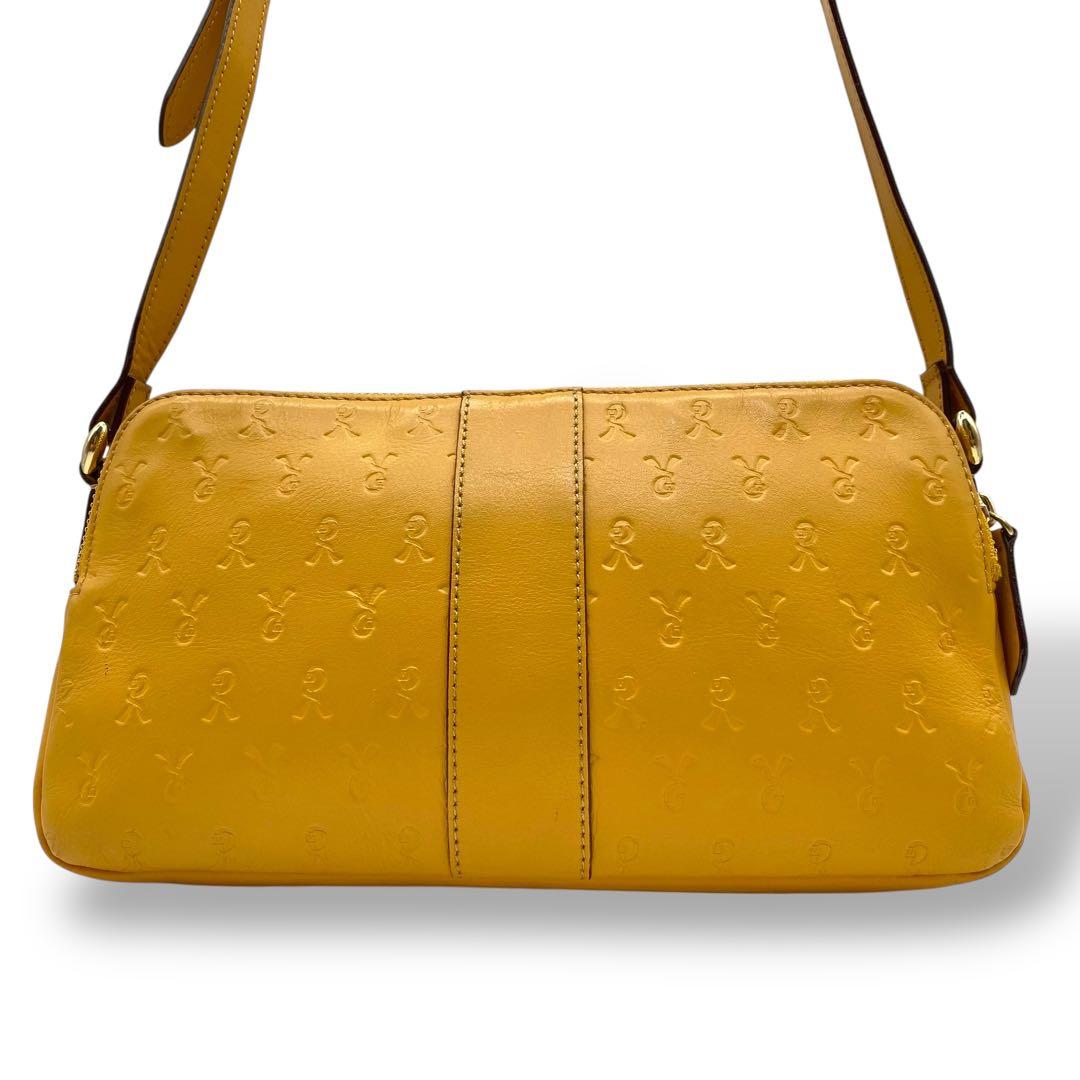 美品】ロベルタディカメリーノ ショルダーバッグ ミヌエット ハニー