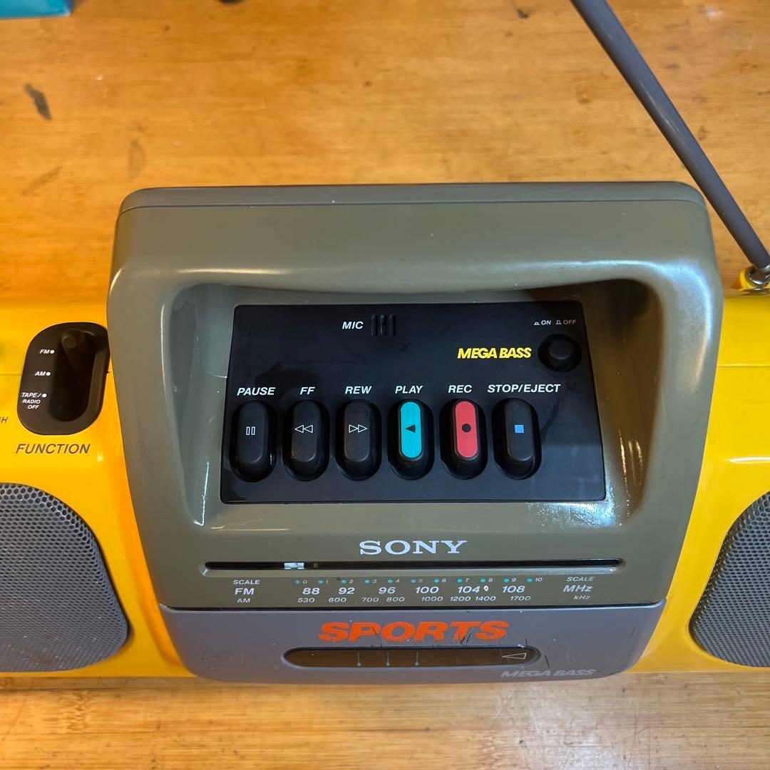 可動品] Sony Sports CFS-904 ラジカセ ソニースポーツ - メルカリ