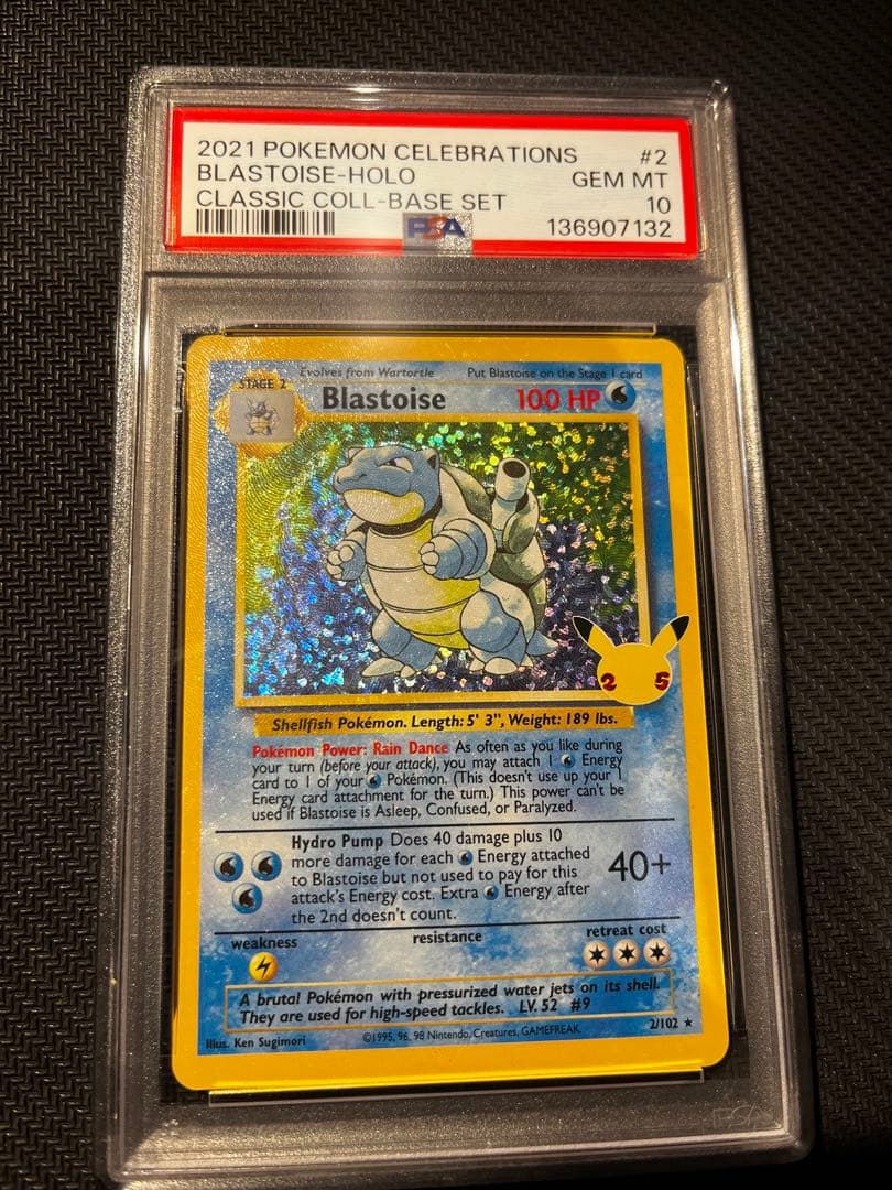 PSA10】 カメックス 英語 25th Celebrations 2/102 - メルカリ