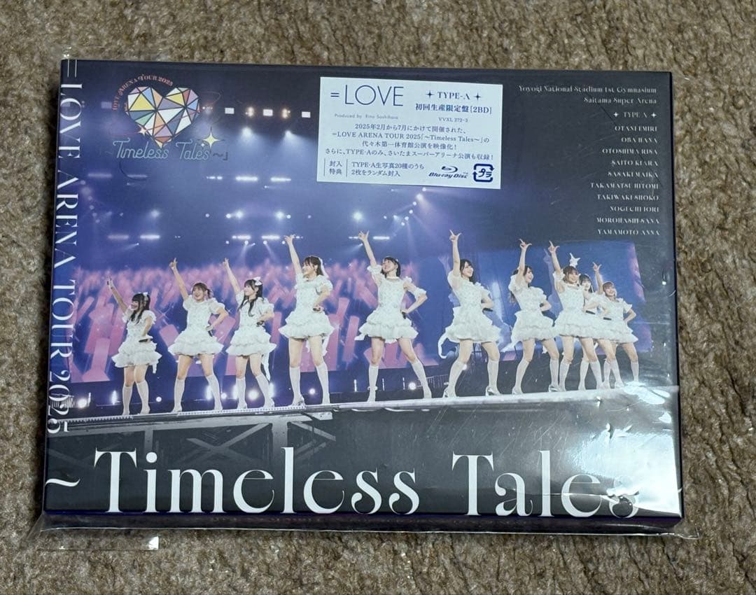 ユ*読様 ＝LOVE イコラブ　ライブDVD 2025 初回生産限定盤　TYPE LOVE ARENA TOUR 2025「～Timeless Tales～」【初回生産限定盤＜TYPE-A