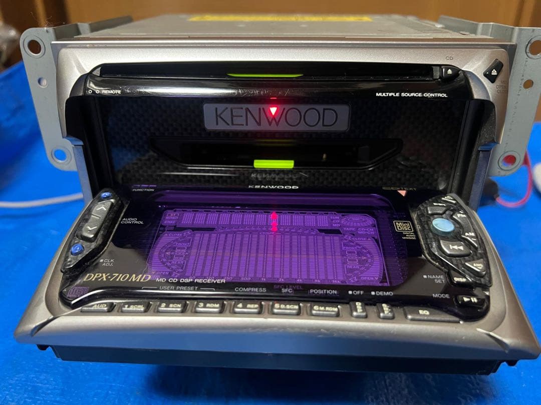 KENWOOD ケンウッドDPX-710MD CD＆MDレシーバー プレイヤー - メルカリ