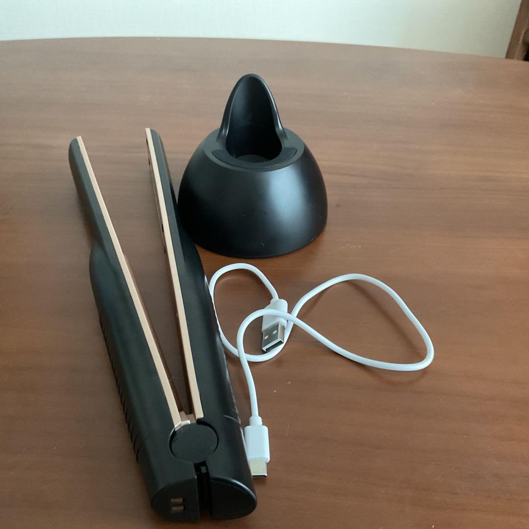 MEDULLIA ヘアアイロン ブラック USBケーブル付の通販はau PAY