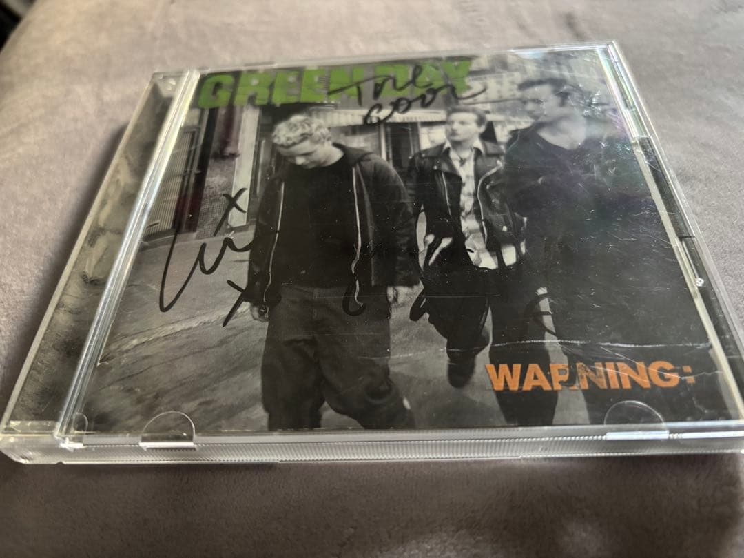 レアGREEN DAY 直筆サインCDWARNING グリーンデイパンクpunk - メルカリ