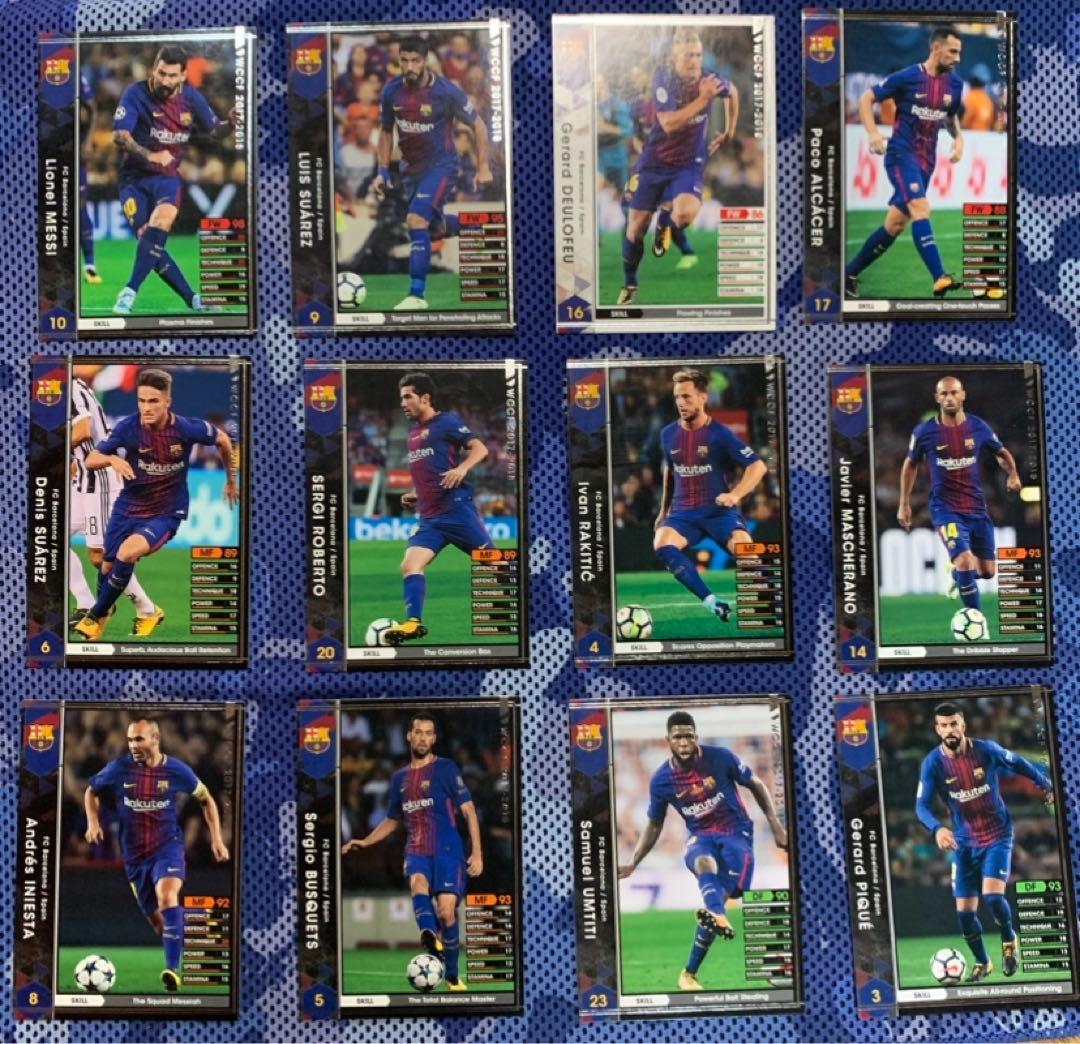WCCF バルセロナ 22枚カードセット - メルカリ