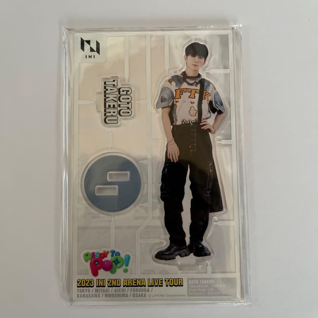 新品未開封】INI 後藤威尊 アクスタ 8個セット - メルカリ