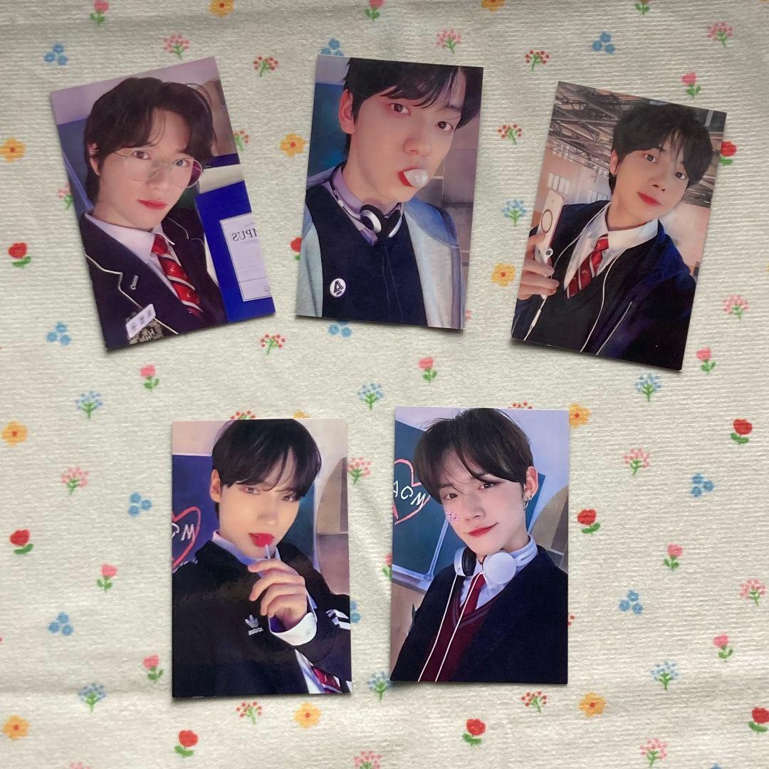 TXT ACT:PROMISE EP.2 韓国 仁川 MOA トレカ 5枚 TXT 2025 TOUR ACT: PROMISE EP.2 IN INCHEON MOA ZONE PHOTOCARD