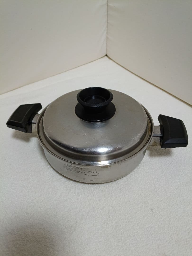  Queen ロイヤルクイーンステンレス両手鍋 ロイヤルクイーン ROYAL QUEEN 2コート ステンレス鍋 IH非対応 - メルカリ