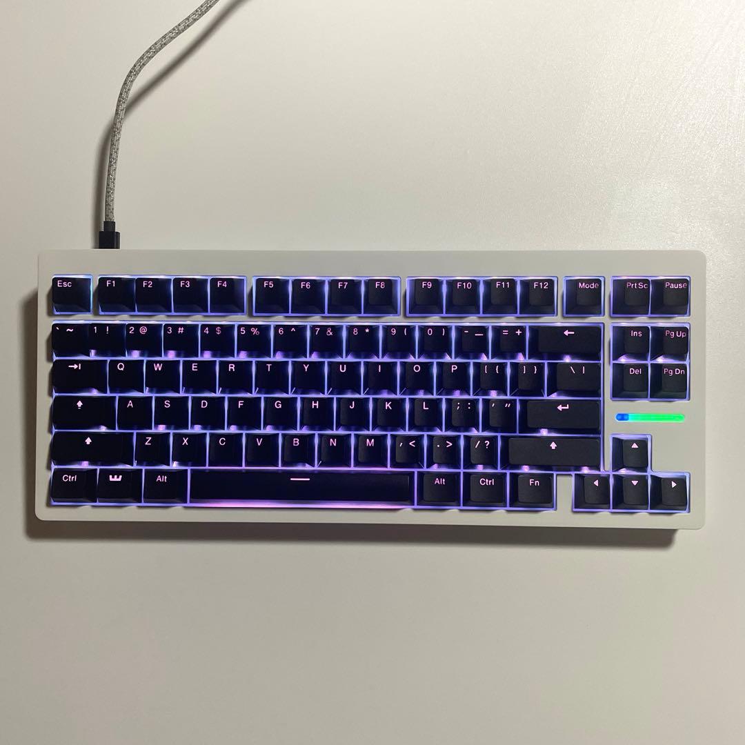 Wooting 80HE Zinc Alloy White case - メルカリ