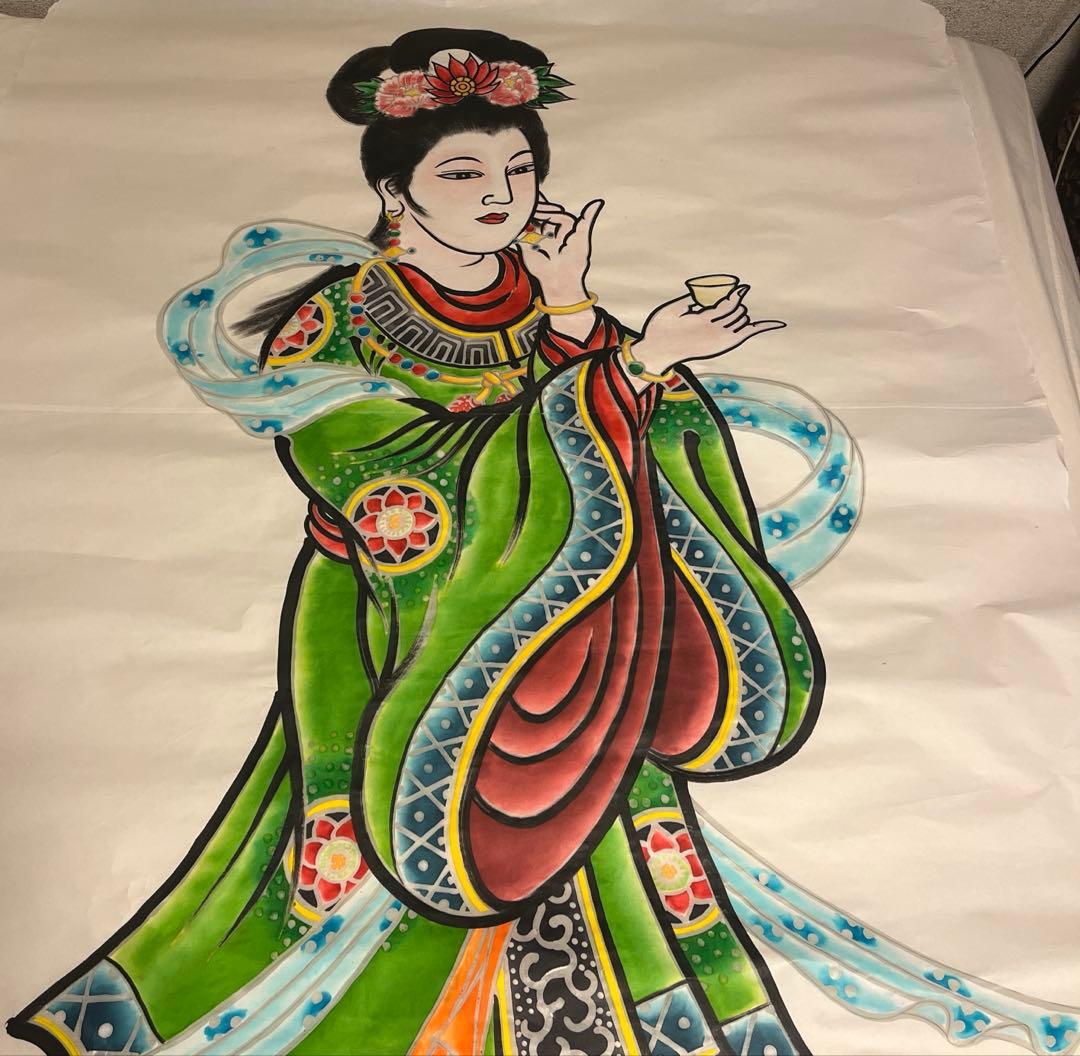 ねぷた絵 見送り絵 超大型 希少 原寸大 - メルカリ