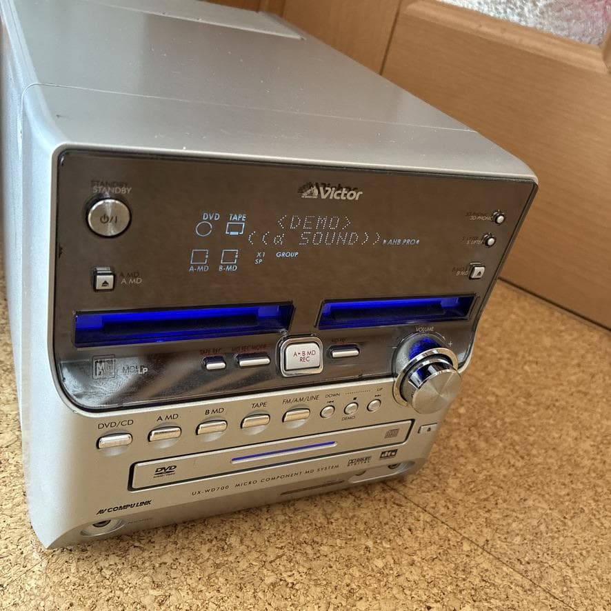 Victor UX-WD700 マイクロコンポーネント 本体のみ - メルカリ