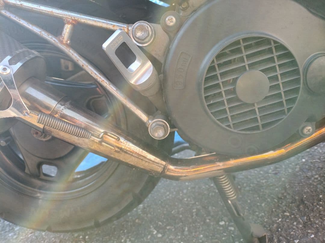 アドレスV125/G用 DCR GPスタイル カーボンマフラー - メルカリ