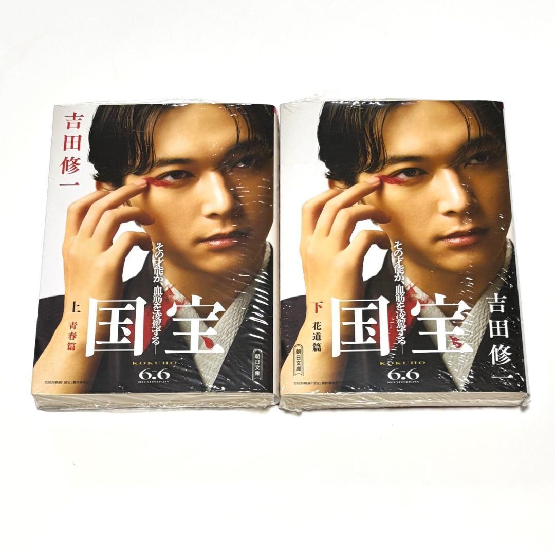 国宝」文庫本 上下巻セット 青春篇・花道篇 吉沢亮カバー 吉田修一