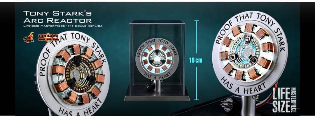 アイアンマン 1/1 アークリアクター ホットトイズ Amazon.co.jp: 【ライフサイズ・マスターピース】『アイアンマン』1/1