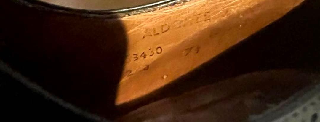 Crockett&Jones 7 1/2 ALDGATE セミブローグ - メルカリ