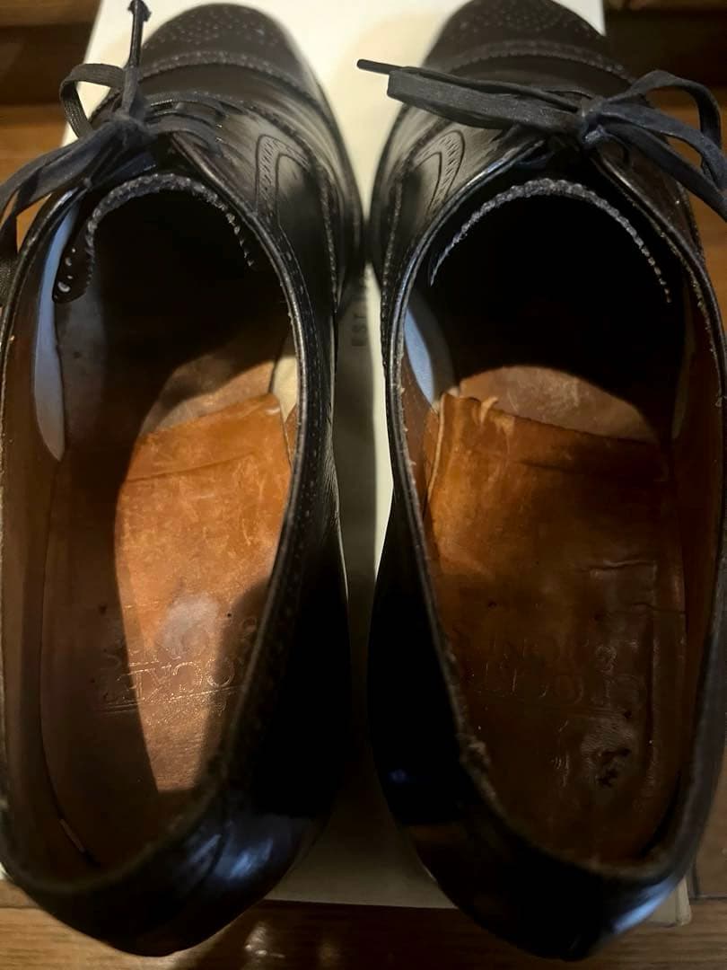 Crockett&Jones 7 1/2 ALDGATE セミブローグ - メルカリ