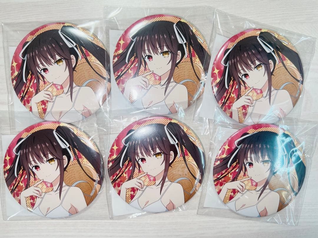 デート・ア・ライブ くじ引き堂 時崎狂三 缶バッジ - メルカリ