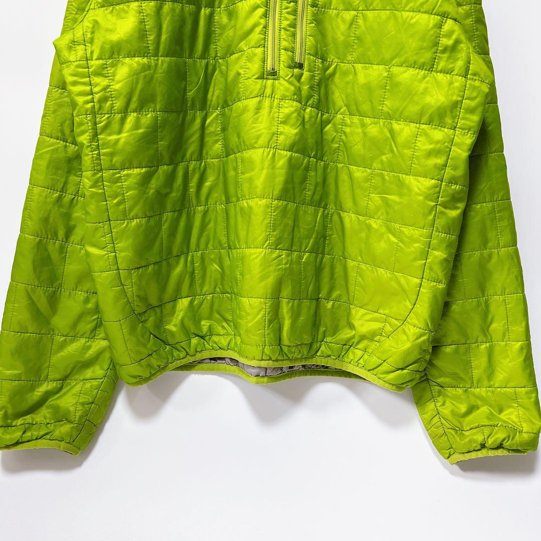 希少》パタゴニア ナノパフプルオーバー プリマロフト M ゲッコー