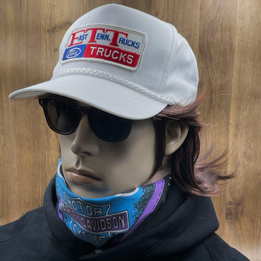 ビンテージ】アメカジトラッカーキャップTSY70s'Ford porkchop 帽子