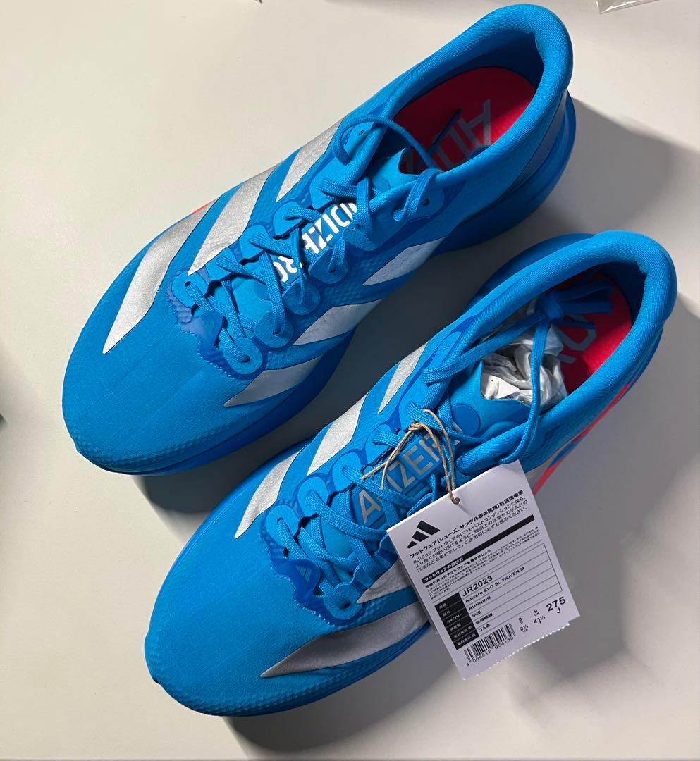 スパイク・シューズ adidas adizero evo SL woven 27.5cm