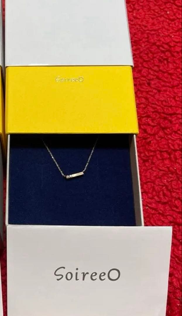 ソワレオー soireeo 西島隆弘 Nissy ネックレス K10 - メルカリ