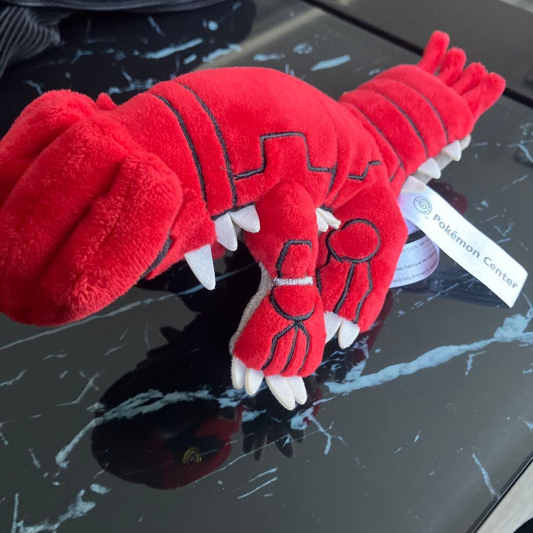 ポケモンセンター ぬいぐるみ グラードン - メルカリ