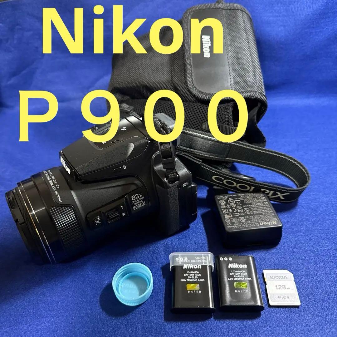 【中古】Nikon Coolpix デジタルカメラ 83倍ズーム　Ｐ９００ Amazon.com : Nikon COOLPIX P900 16MP Zoom Digital Camera with 83x