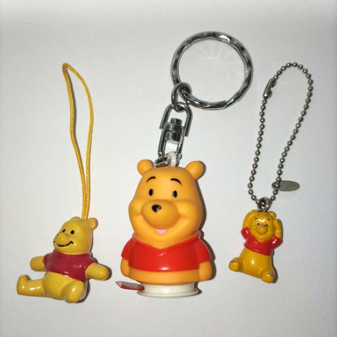 平成レトロ くまのプーさん キーホルダー ミニミニマスコット