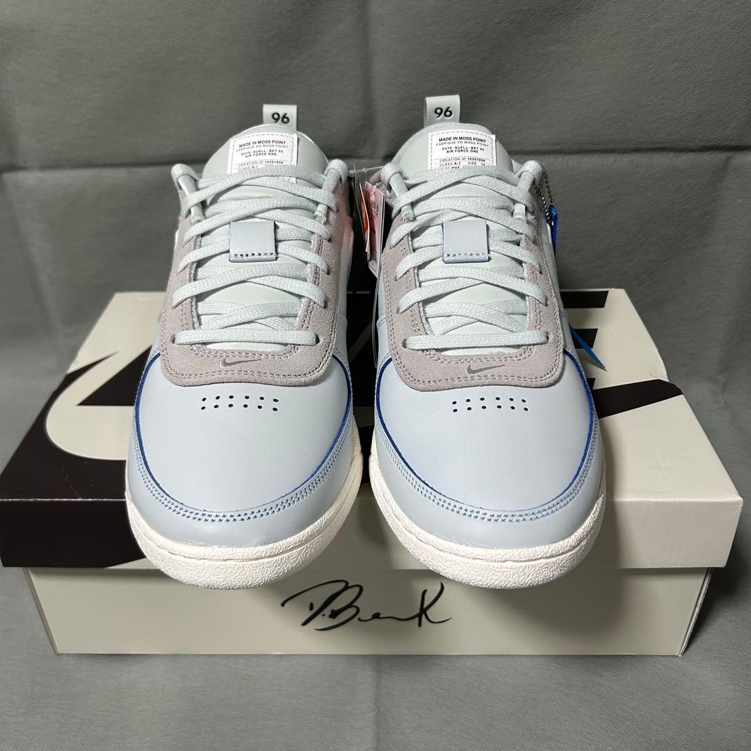 NIKE ナイキ ブック1 モス ポイント ホワイト グレー ブルー 白 青