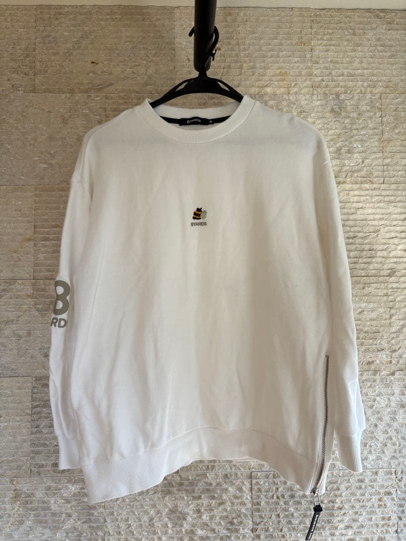 8YARDS ハチヤーズ ホワイト トップスプルオーバー