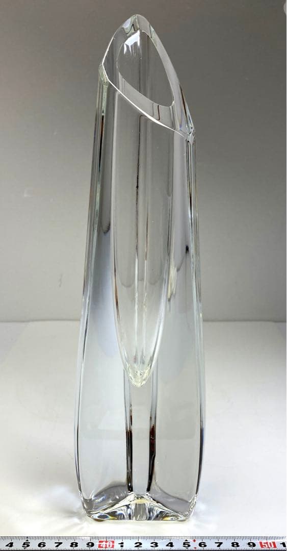 専用　☆洋3バカラ　フラワーベース　高さ32.8㎝　タエサ　東Y6-1120① フラワーベース HH31261ソーダグラスベースの通販｜東京インテリア公式通販