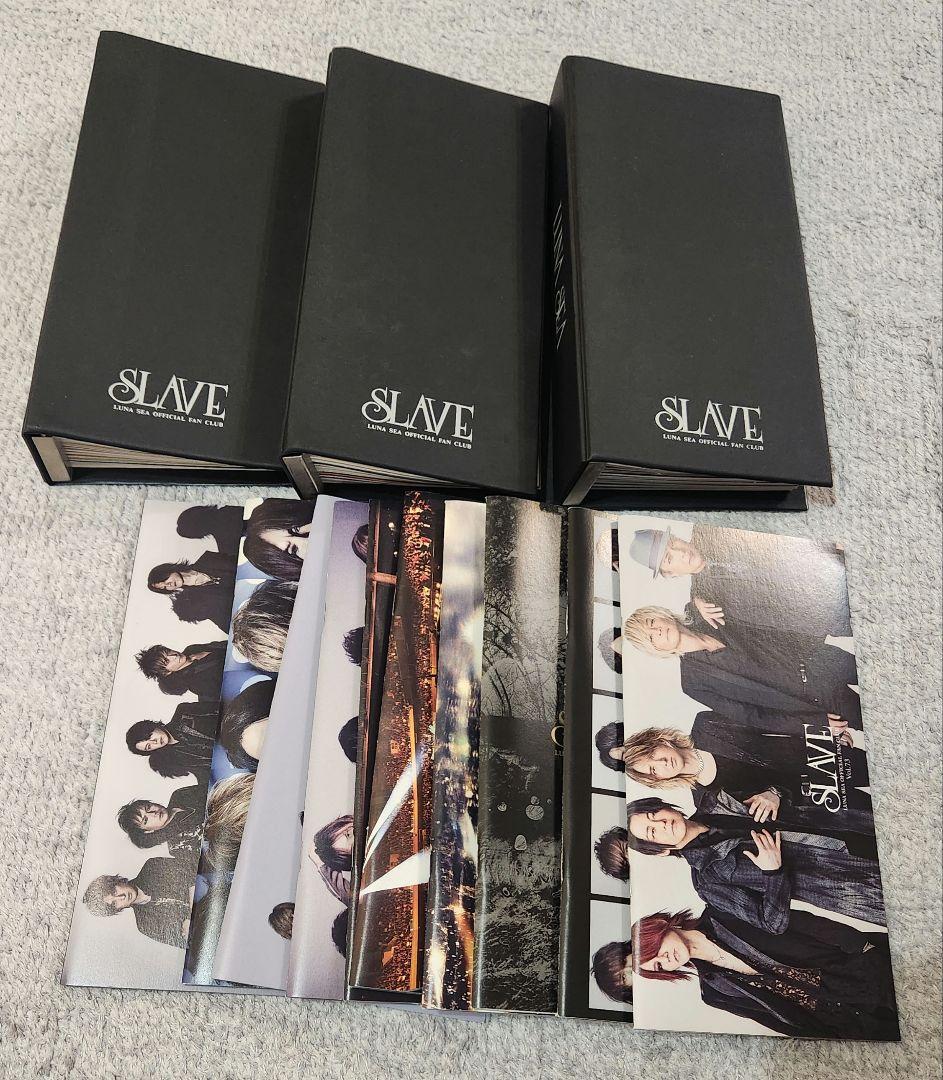 LUNA SEA SLAVE会報とファイル LUNA SEA SLAVE会報 33冊セット&etc.